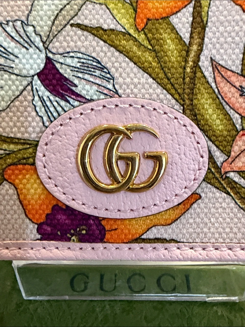 GUCCI | ✨NEW✨ GG Marmont Flora Bifold Compact Wallet - Picture 5 of 10